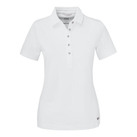 Cutter & Buck CB354419 Cutter & Buck Advantage Polo Women White