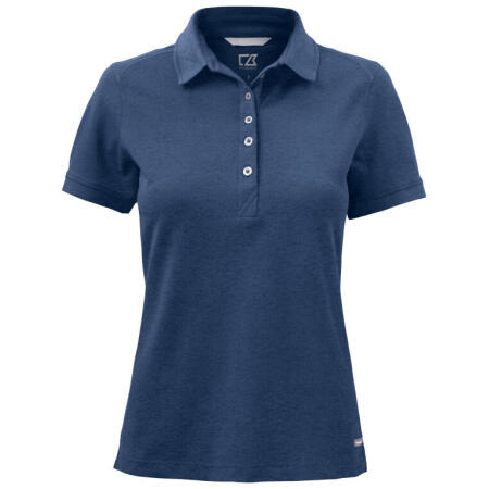 Cutter & Buck CB354419 Cutter & Buck Advantage Polo Women Cobolt Melange