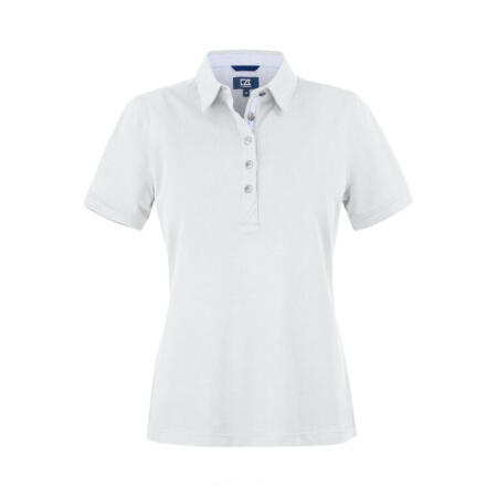Cutter & Buck CB354421 Cutter & Buck Advantage Premium Polo Women White
