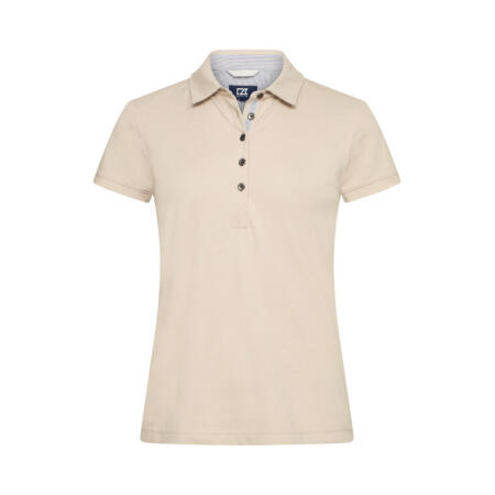 Cutter & Buck CB354421 Cutter & Buck Advantage Premium Polo Women Beige