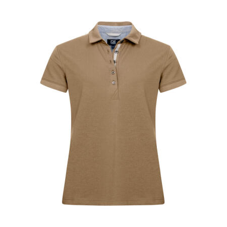 Cutter & Buck CB354421 Cutter & Buck Advantage Premium Polo Women Khaki