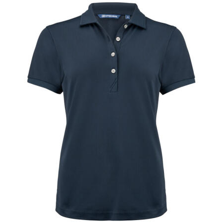 Cutter & Buck CB354435 Cutter & Buck Virtue Polo Solid Women Dark Navy