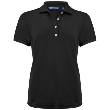 Cutter & Buck CB354435 Cutter & Buck Virtue Polo Solid Women Black