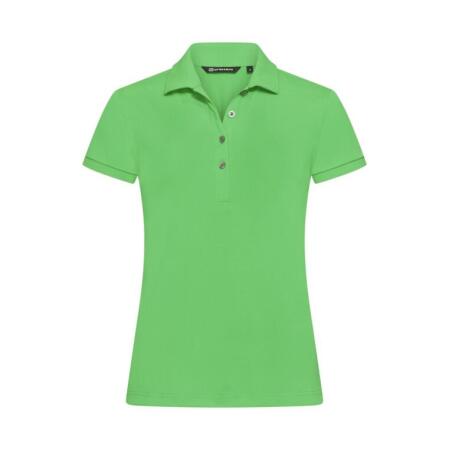 Cutter & Buck CB354435 Cutter & Buck Virtue Polo Solid Women Lime Green