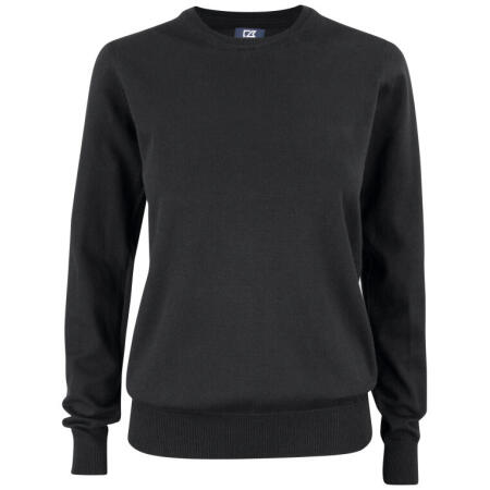 Cutter & Buck CB355417 Cutter & Buck Oakville Crewneck Women Black