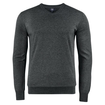 Cutter & Buck CB355418 Cutter & Buck Oakville V-neck Men Anthracite Melange