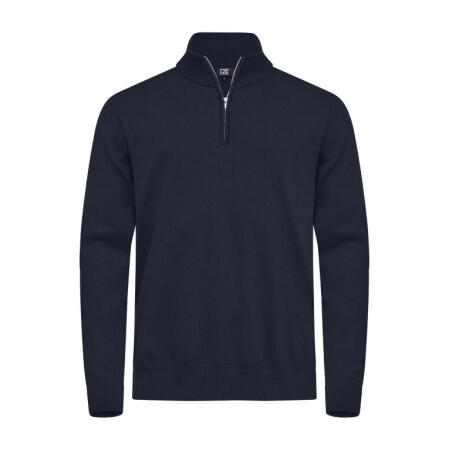 Cutter & Buck CB355428 Cutter & Buck Oakville Half Zip Sweater Men Dark Navy