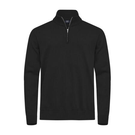 Cutter & Buck CB355428 Cutter & Buck Oakville Half Zip Sweater Men Black