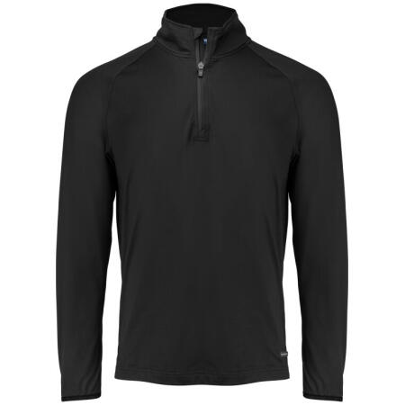 Cutter & Buck CB358424 Cutter & Buck Adapt Half Zip Men Black