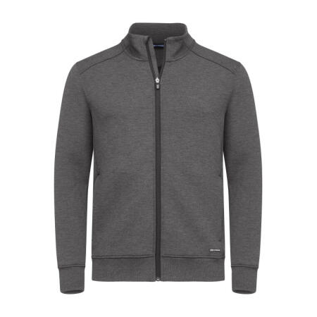 Cutter & Buck CB358426 Cutter & Buck Pemberton Cardigan Full Zip Men Anthracite Melange