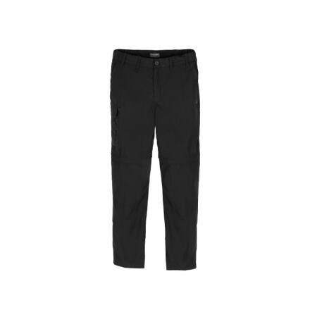 Craghoppers Expert CEJ005R Craghoppers Expert Men's Kiwi Tailored Convertible Trousers Black