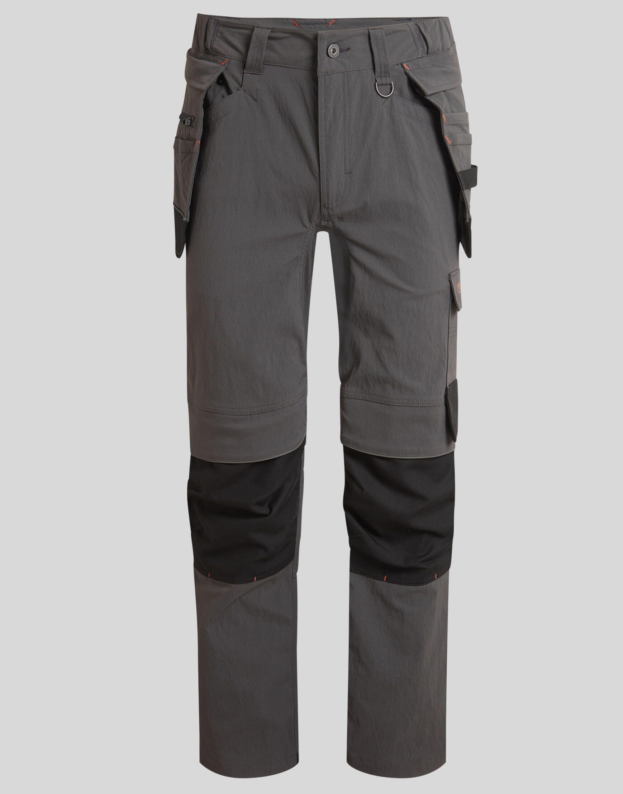 Craghoppers Workwear CEJ010 Sheffield Stretch Holster Trousers Carbon Grey/Black
