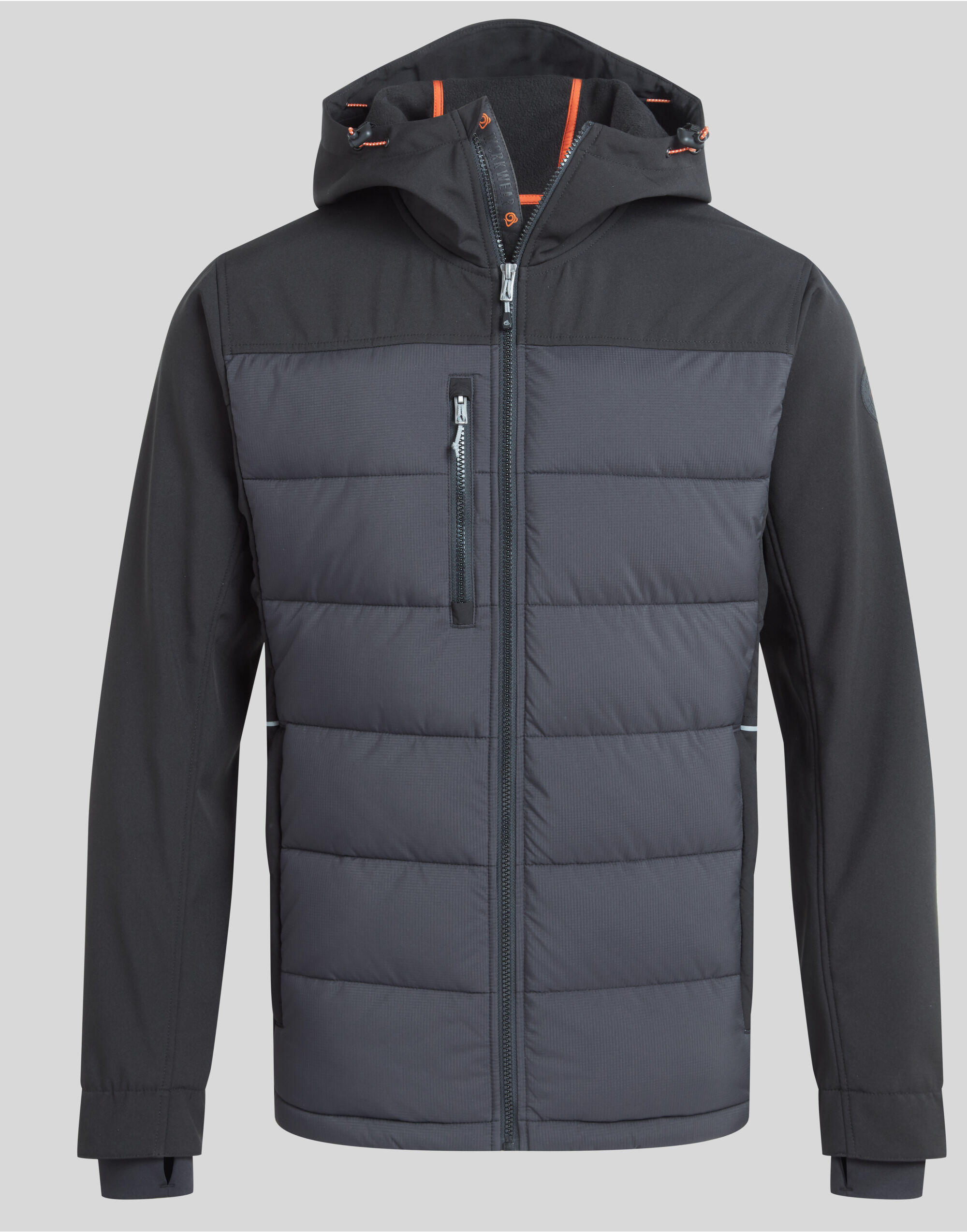 Craghoppers Workwear CEN005 Castleford Hybrid Jacket Black