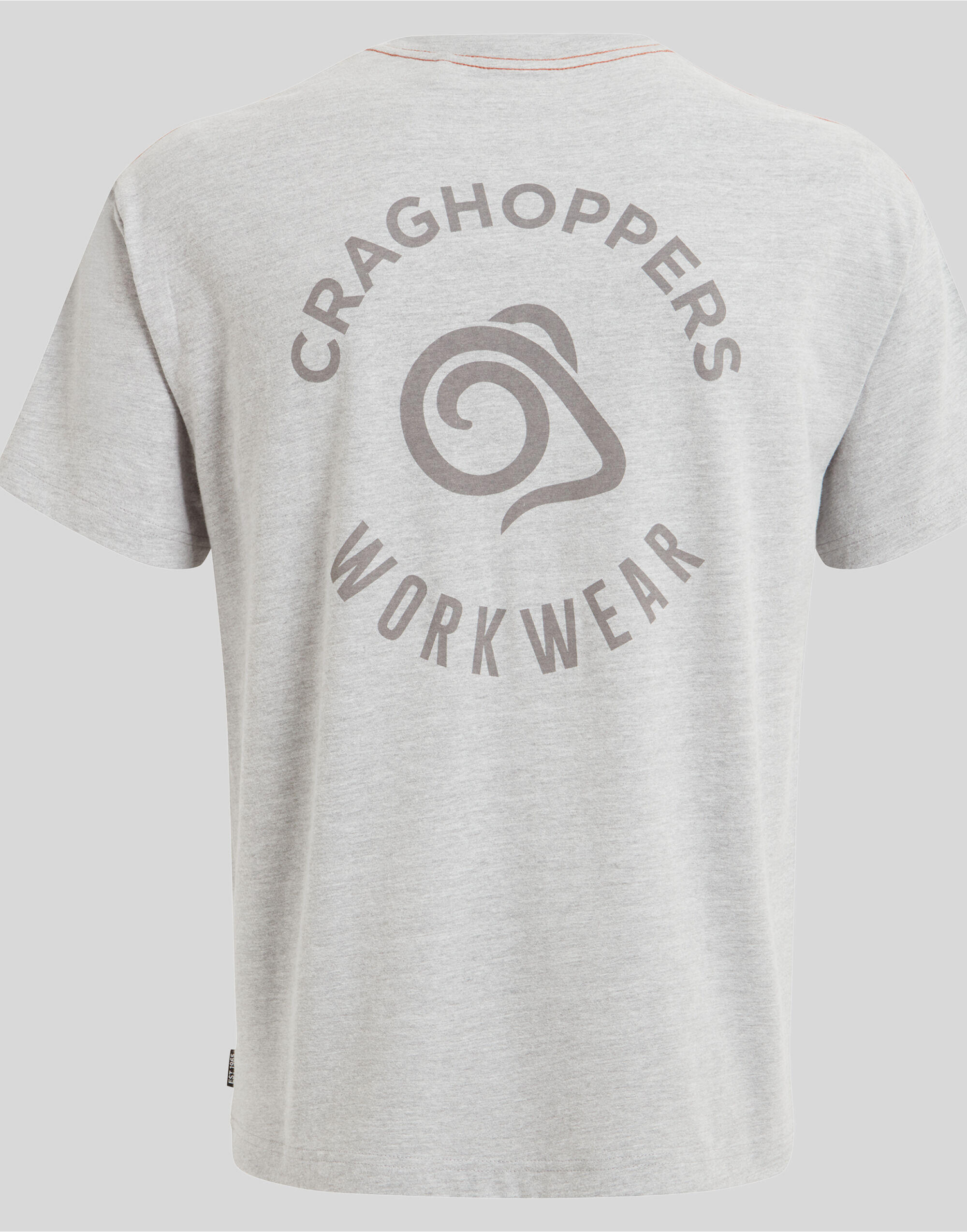 Craghoppers Workwear CET004 Wakefield Pocket T-Shirt Soft Grey Marl