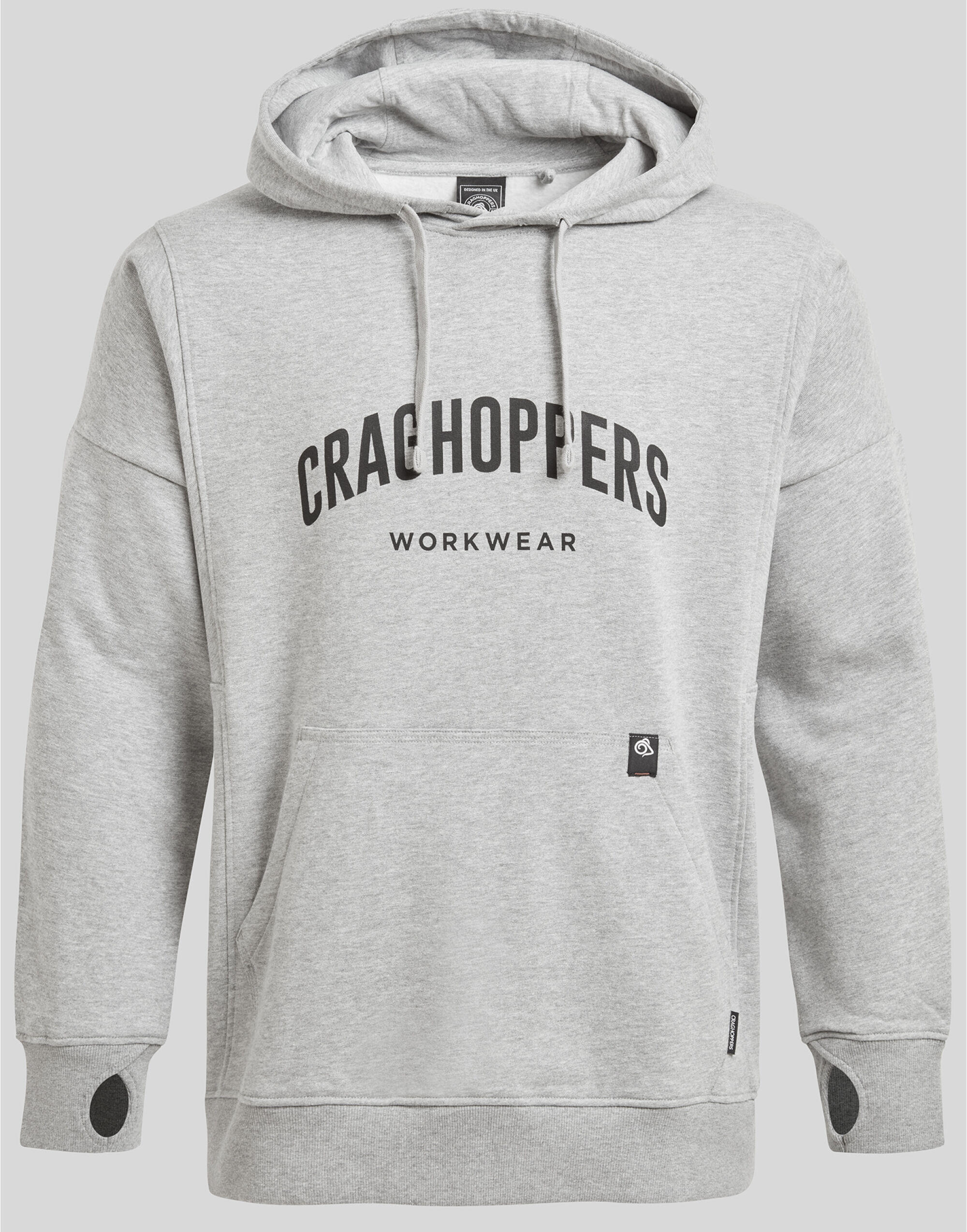 Craghoppers Workwear CET005 Oulston Hoodie Soft Grey Marl