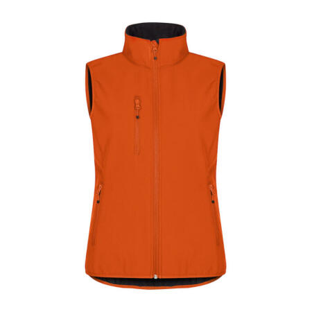 Clique CQ0200916 Clique Ladies Classic Softshell Vest Blood Orange