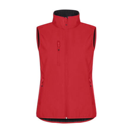 Clique CQ0200916 Clique Ladies Classic Softshell Vest Red