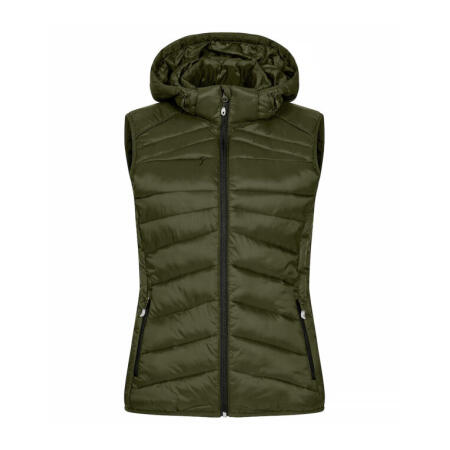 Clique CQ0200975 Clique Ladies Idaho Vest  Fog Green