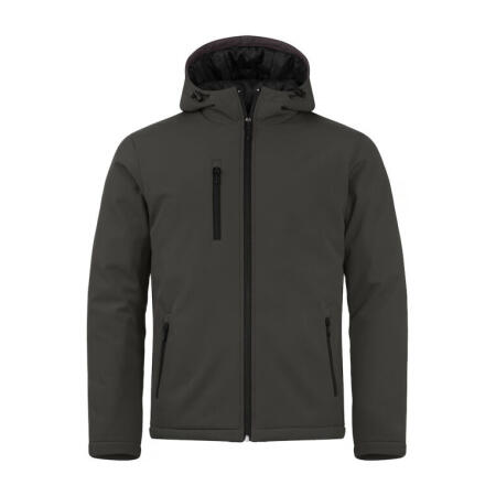 Clique CQ020952 Clique Padded Hoody Softshell Dark Grey