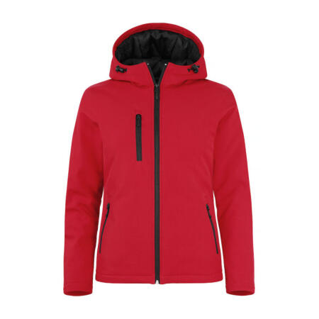 Clique CQ020953 Clique Ladies Padded Softshell Hoody Red