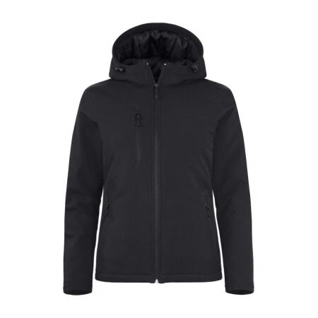 Clique CQ020953 Clique Ladies Padded Softshell Hoody Black