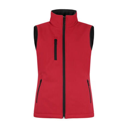 Clique CQ020959 Clique Ladies Padded Softshell Vest Red
