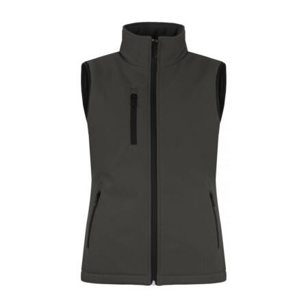 Clique CQ020959 Clique Ladies Padded Softshell Vest Dark Grey