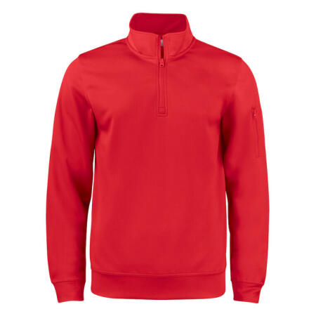 Clique CQ021013 Clique Basic Active Half Zip Red