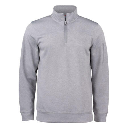 Clique CQ021013 Clique Basic Active Half Zip Grey Melange
