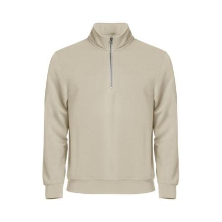 Clique CQ021033 Clique Basic Half Zip Light Khaki