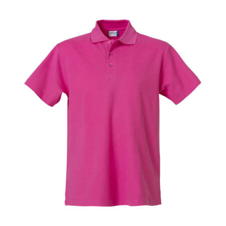 Clique CQ028230 Clique Basic Polo Bright Cerise