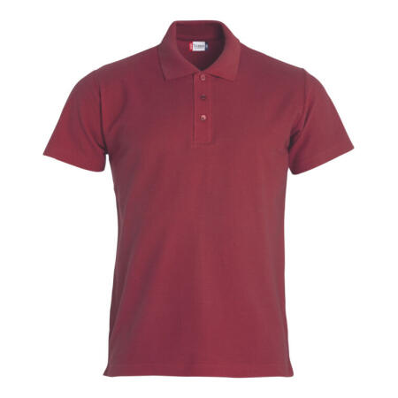Clique CQ028230 Clique Basic Polo Burgundy