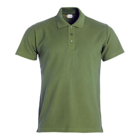 Clique CQ028230 Clique Basic Polo Army Green