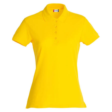 Clique CQ028231 Clique Ladies Basic Polo Lemon