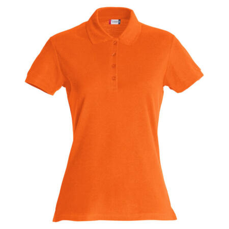 Clique CQ028231 Clique Ladies Basic Polo Blood Orange