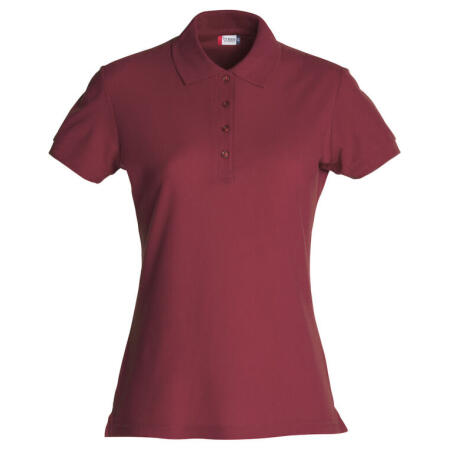 Clique CQ028231 Clique Ladies Basic Polo Burgundy