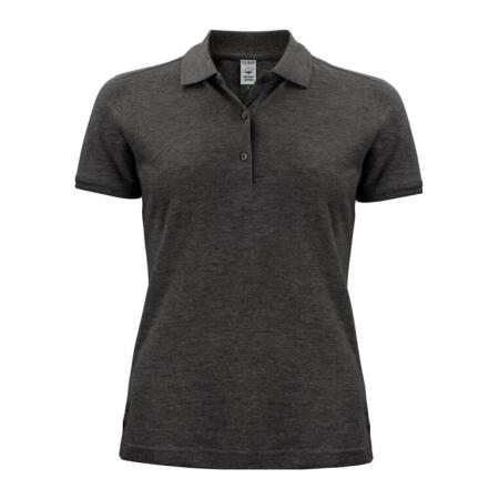 Clique CQ028265 Clique Ladies Classic OC Polo Anthracite Melange