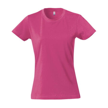 Clique CQ029031 Clique Ladies Basic T Bright Cerise