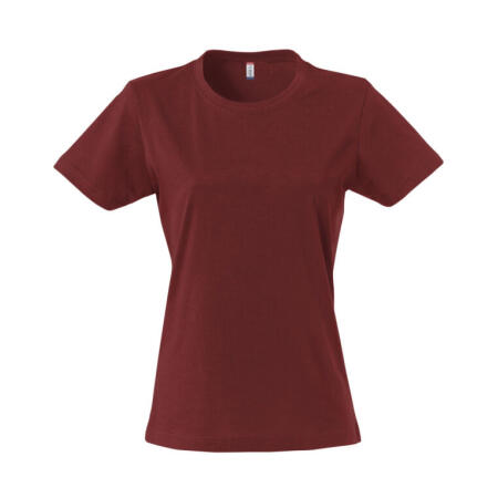 Clique CQ029031 Clique Ladies Basic T Burgundy
