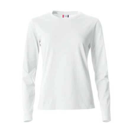 Clique CQ029034 CLIQUE Ladies L/S Basic-T White