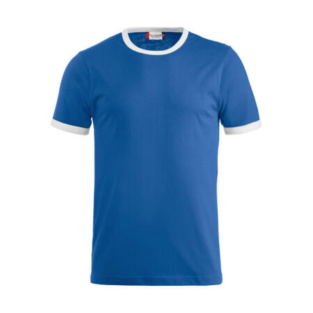 Clique CQ029314 Clique Nome T-shirt Royal Blue/White
