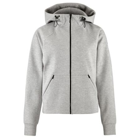 Craft CR1914701 Craft Ladies ADV Join FZ Hoodie Grey Melange