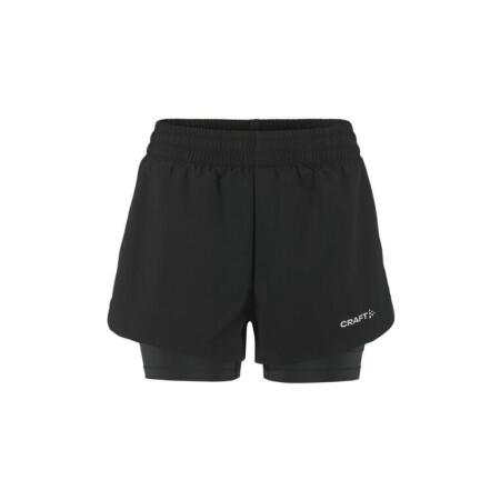 Craft CR1915946 Craft Ladies ADV Essence 2-In-1 Shorts 2 Black