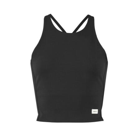 Craft CR1916009 Craft Collective Cropped Singlet Black
