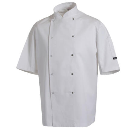 Dennys DD08SAFD Dennys AFD Chef's Jacket White