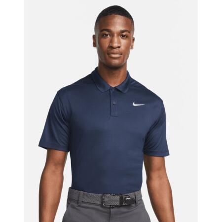Nike Golf DH0822 Nike Golf Dri-FIT Victory Solid Polo (LC) Obsidian