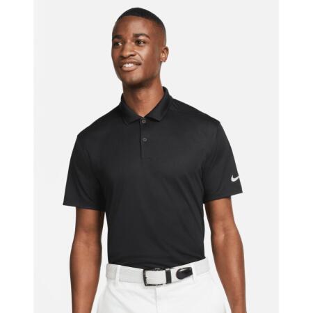 Nike Golf DH0824 Nike Golf Dri-FIT Victory Solid Polo Black