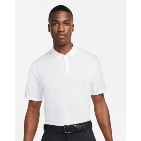 Nike Golf DH0824 Nike Golf Dri-FIT Victory Solid Polo White