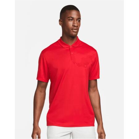 Nike Golf DH0824 Nike Golf Dri-FIT Victory Solid Polo University Red