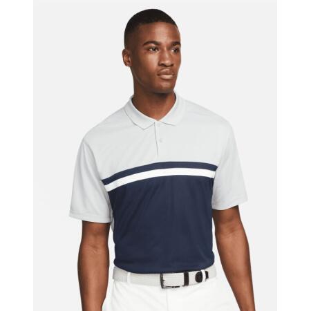 Nike Golf DH0849 Nike Golf Victory Men's Golf Polo Light Smoke Grey/ Obsidian